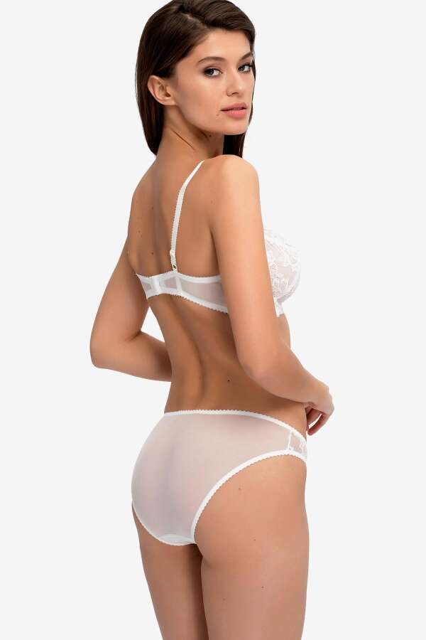Ayyıldız 103 Ekru Sütyen Külot Takım - 2