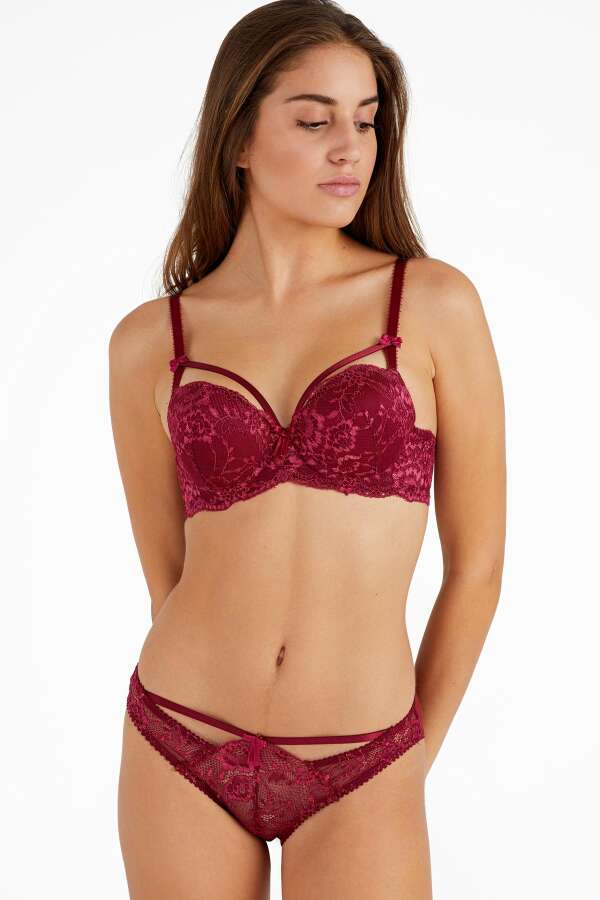 Ayyıldız 112 Bordo Push-Up Takım - 1