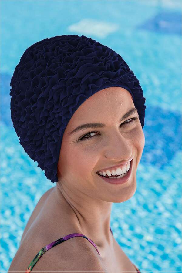 3448 Lacivert Havuz Bonesi - 1