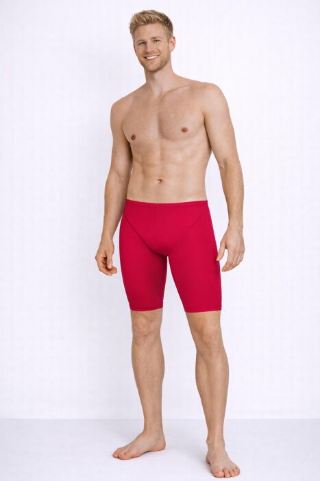 Ayyıldız 41833 Erkek Kırmızı Yüzücü Tayt - 1