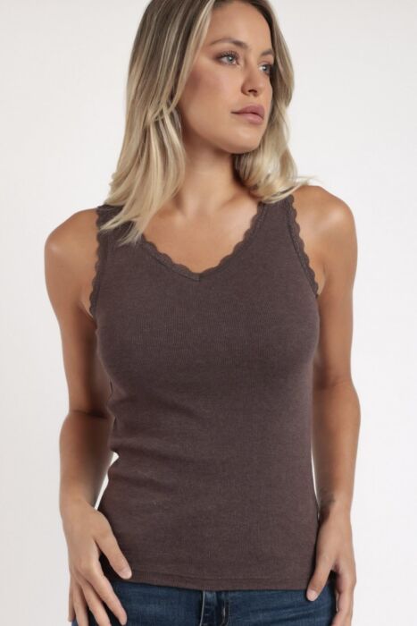 43561 Ribana Kahverengi Atlet T-shirt - 3