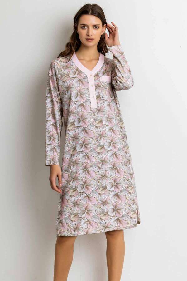 51609 Pembe Gecelik - 1