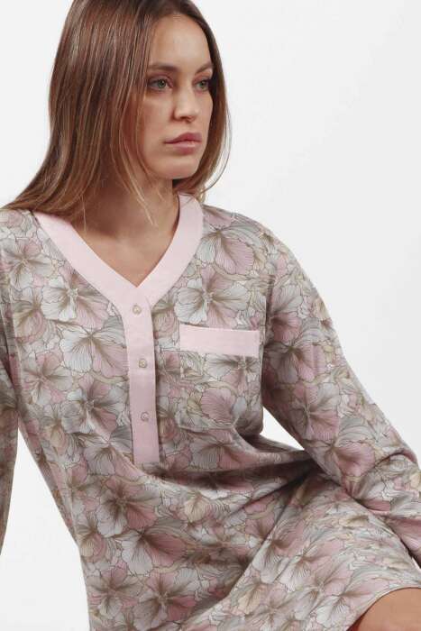 51609 Pembe Gecelik - 3