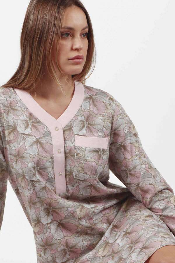 51609 Pembe Gecelik - 3