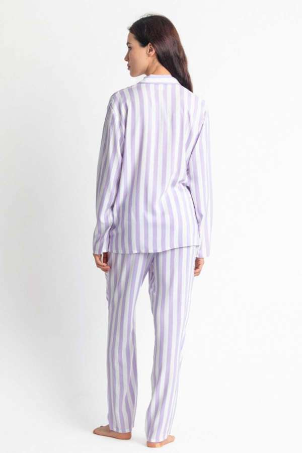 54106 Mor Pijama Takımı - 3