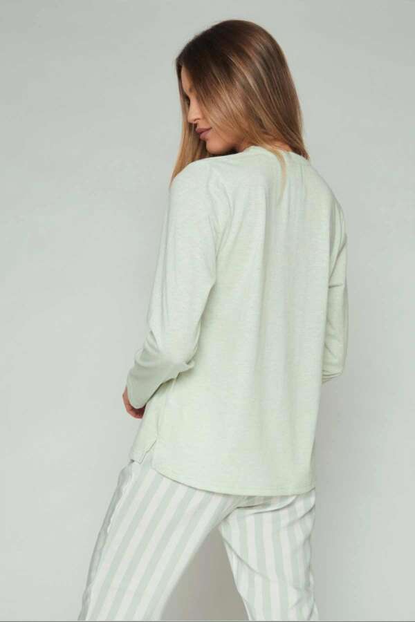 Ayyıldız 54107 Yeşil Pijama Takımı. 2 Ayyıldız 54107 Yeşil Pijama Takımı. 2