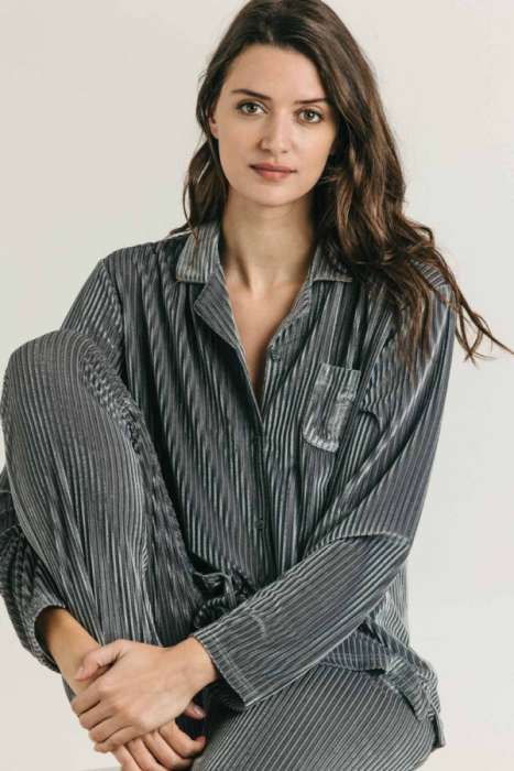 56153 Gri Pijama Takımı - 1