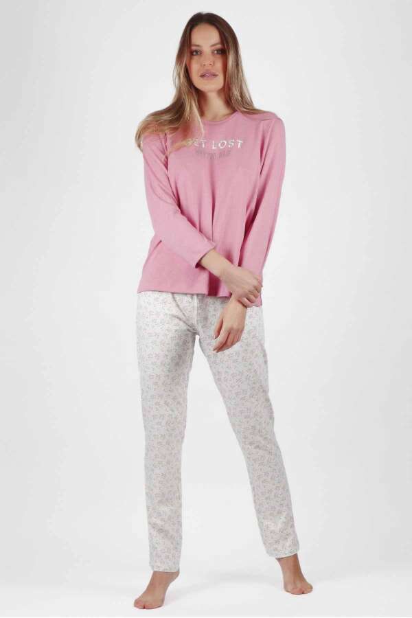 Ayyıldız 56171 Pembe Pijama Takımı. 4