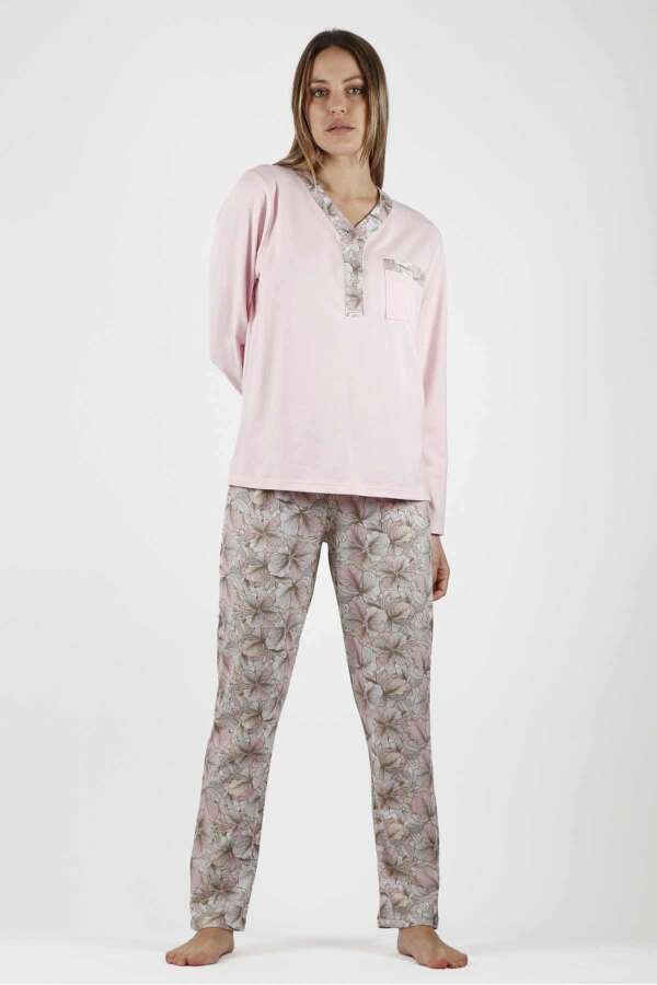 Ayyıldız 56193 Pembe Pijama Takımı. 1