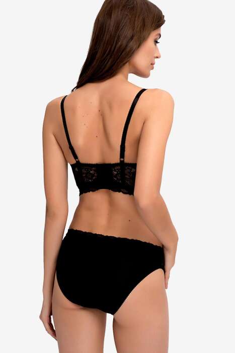 Ayyıldız 564 Siyah Push-Up Bralet Takım - 2