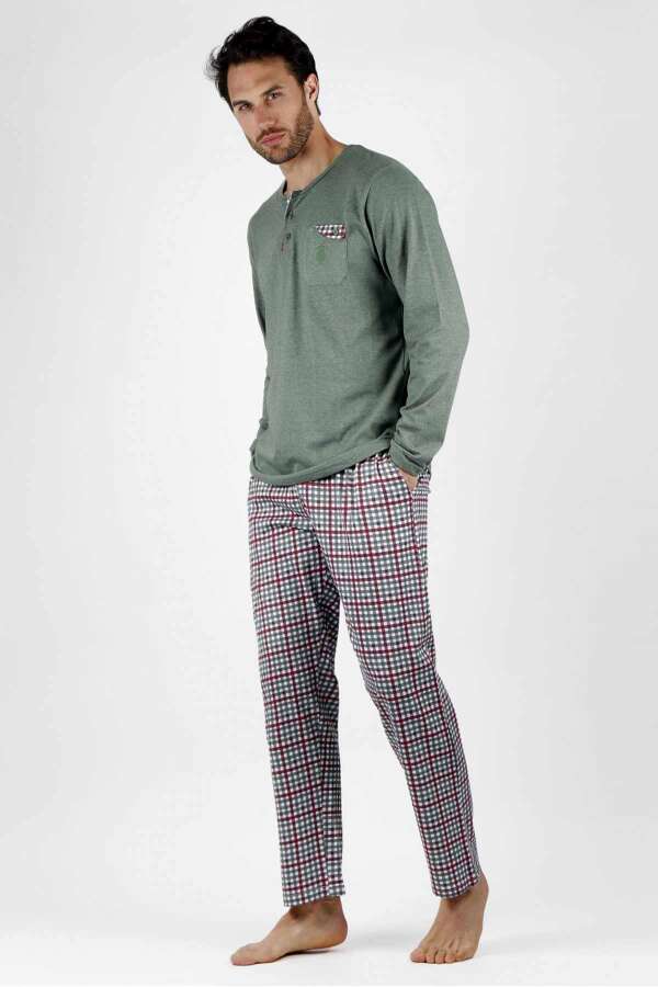 Ayyıldız 56581 Erkek Yeşil Pijama Takımı. 5 Ayyıldız 56581 Erkek Yeşil Pijama Takımı. 5