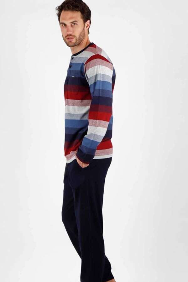 Ayyıldız 56598 Erkek Mavi Pijama Takımı. 3 Ayyıldız 56598 Erkek Mavi Pijama Takımı. 3