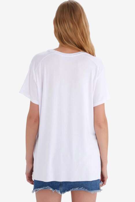 Ayyıldız 59506 Beyaz T-Shırt - 2