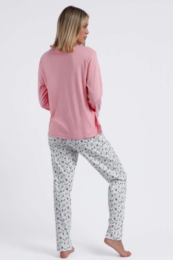 60220 Pembe Pijama Takımı - 3