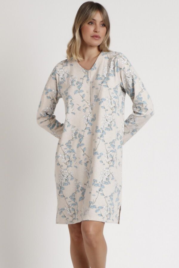 61302 Bej Gecelik - 1