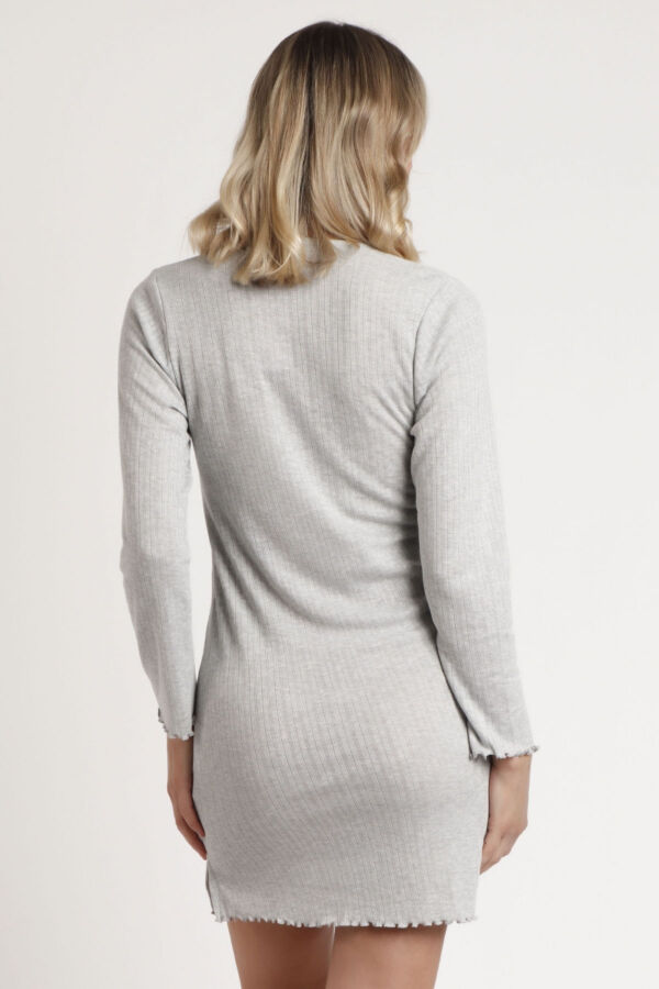 61304 Gri Gecelik - 4