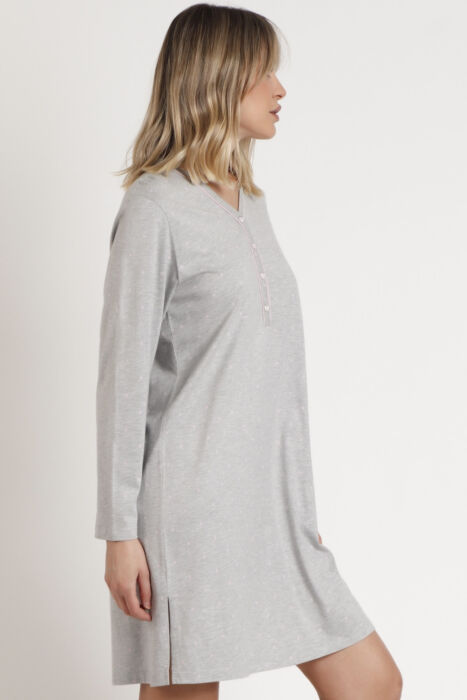 61308 Gri Gecelik - 3