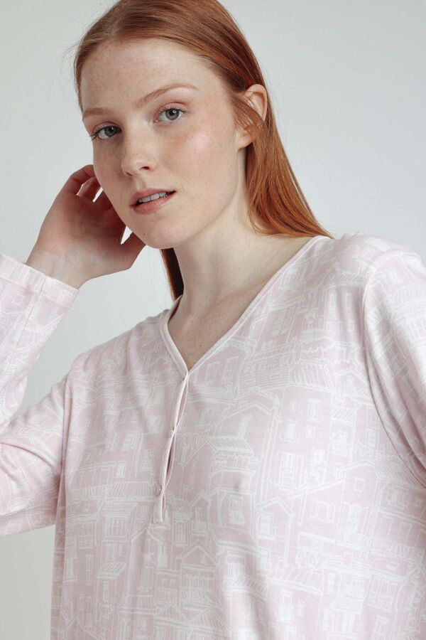 61424 Pembe Gecelik - 3