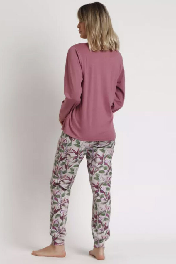 62621 Pembe Pijama Takımı - 4