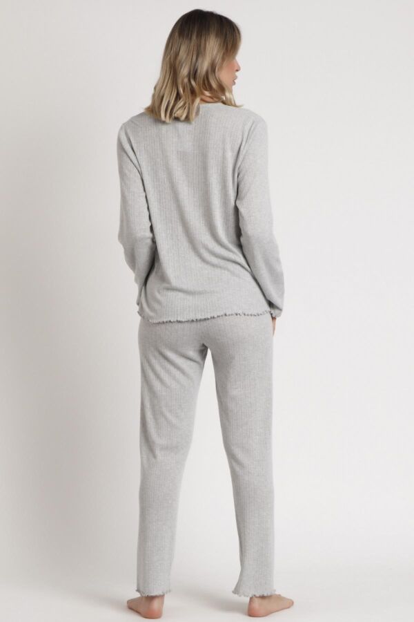 62624 Gri Pjama Takımı - 4