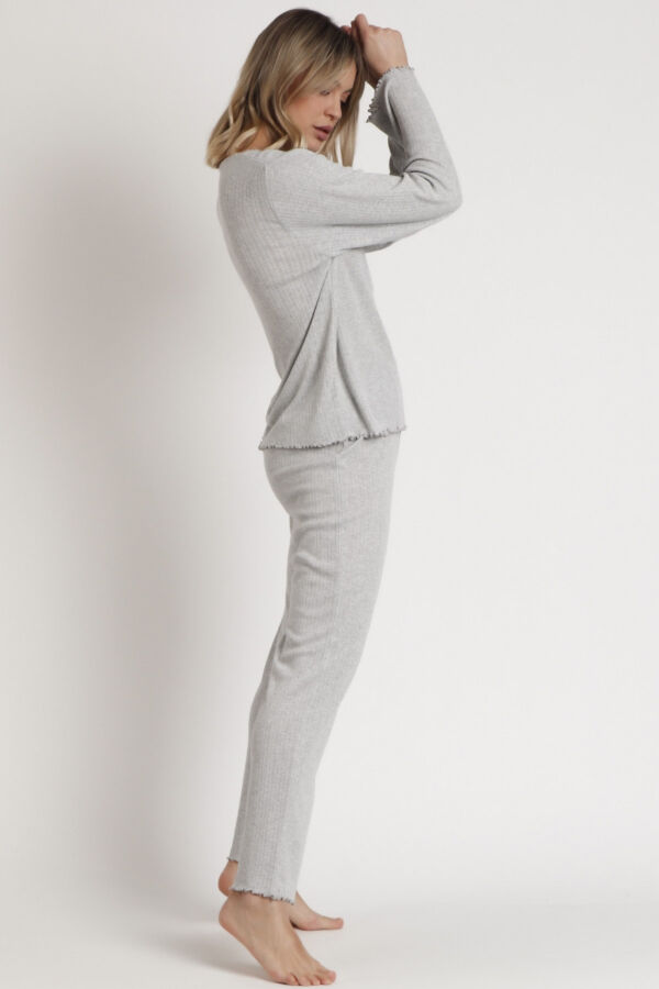 62624 Gri Pjama Takımı - 2