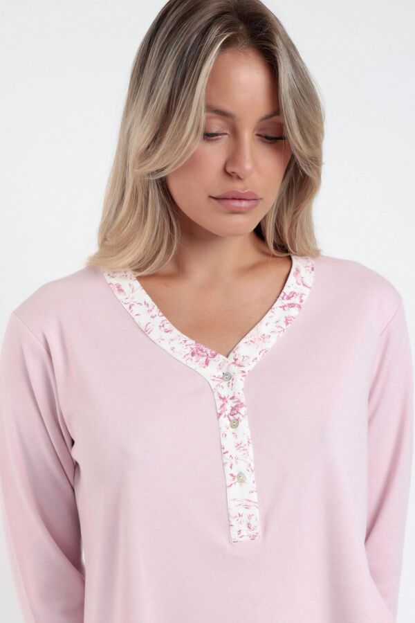 62633 Pembe Pijama Takımı - 2