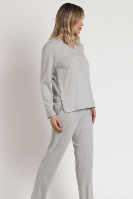 62645 Gri Pijama Takımı - 3