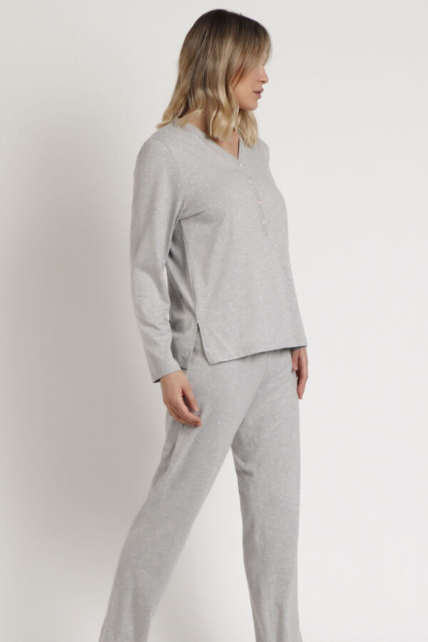 62645 Gri Pijama Takımı - 3
