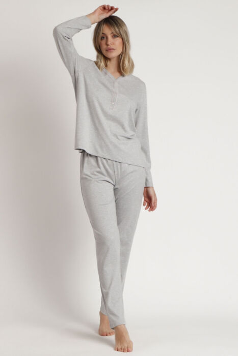 62645 Gri Pijama Takımı - 1