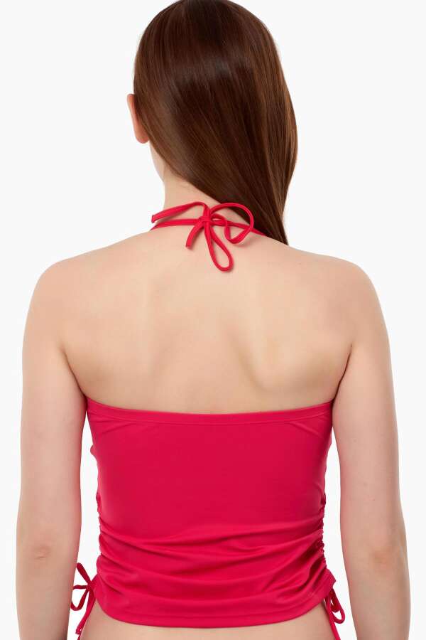 Ayyıldız 63515 Kırmızı Straplez Tankini Üstü - 2