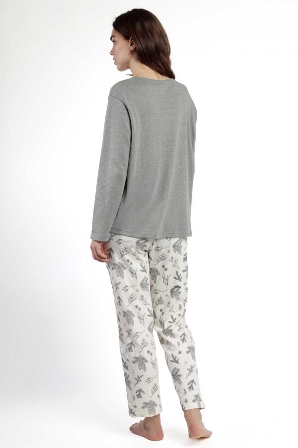 63591 Gri Pijama Takımı - 5