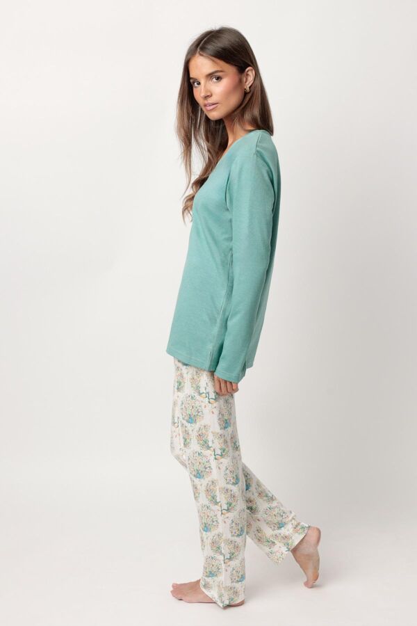 63595 Mavi Pijama Takımı - 3