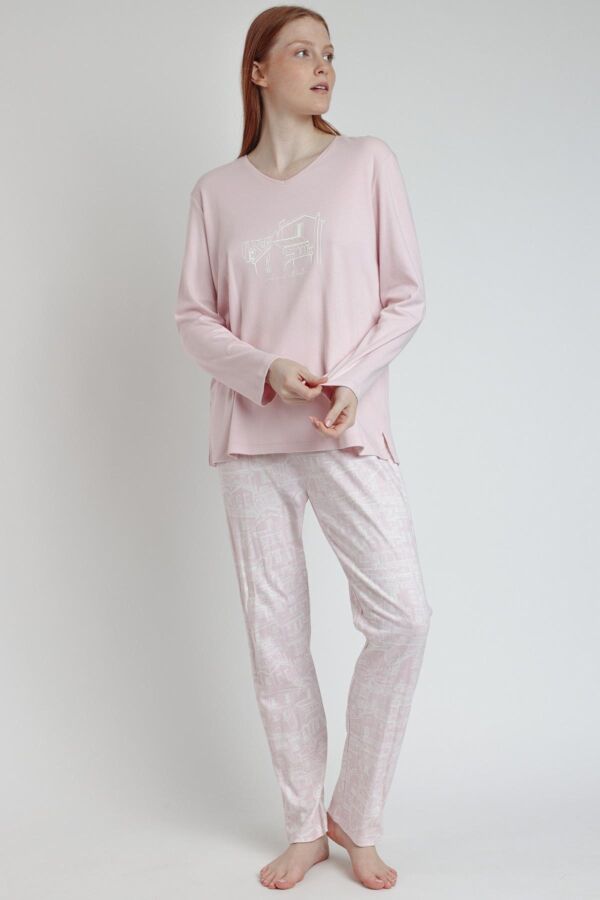 63602 Pembe Pijama Takımı - 1