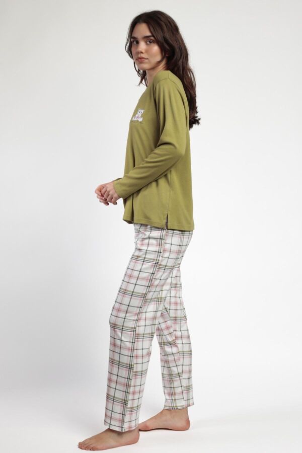 63605 Yeşil Pijama Takımı - 2