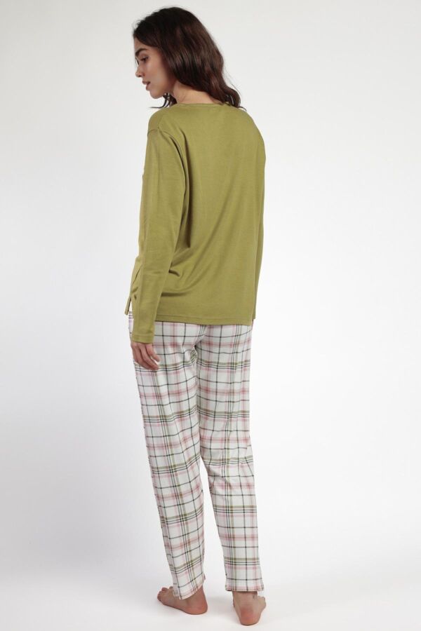 63605 Yeşil Pijama Takımı - 4