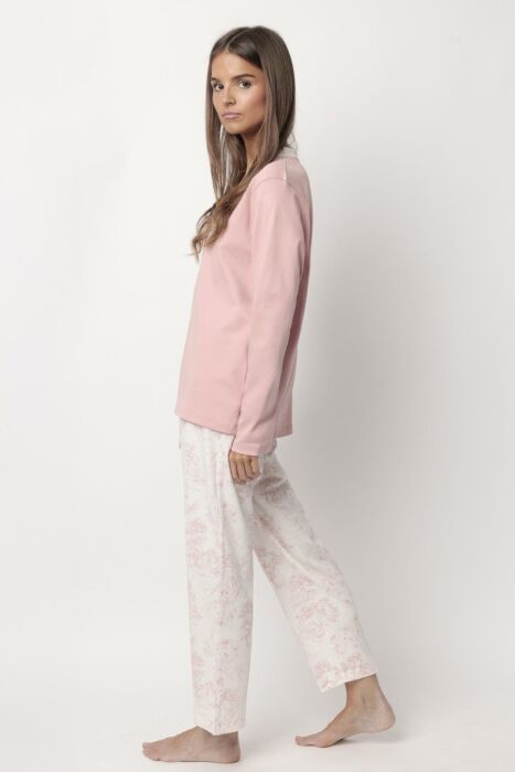 63609 Pembe Pijama Takımı - 2