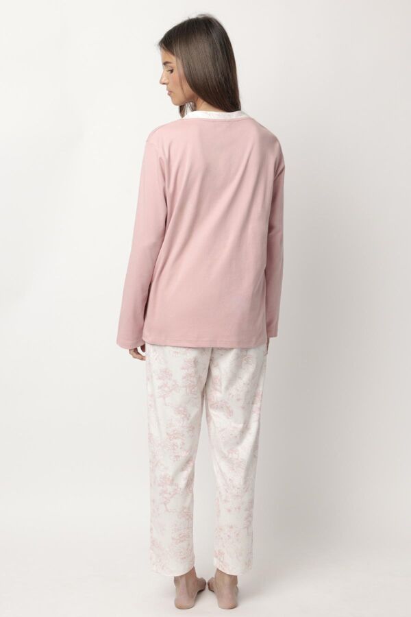 63609 Pembe Pijama Takımı - 4