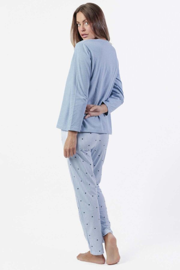 63610 Mavi Pijama Takımı - 4