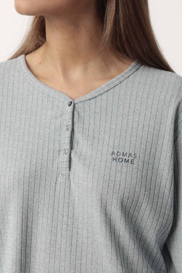 63656 Mavi Pijama Takımı - 3