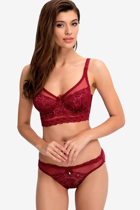 Ayyıldız 665 Bordo Bralet Takım - AYYILDIZ