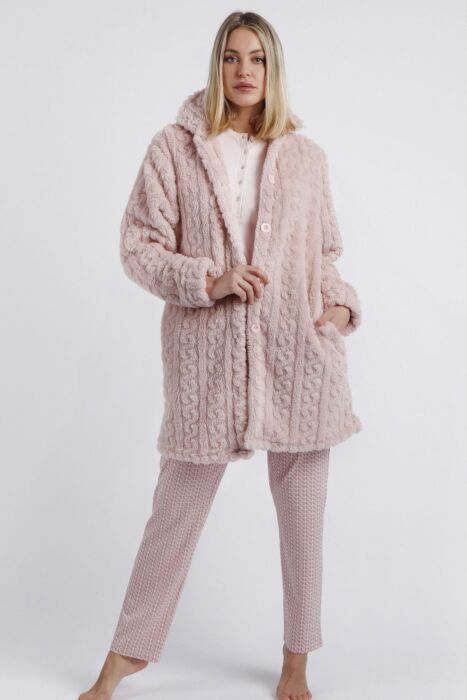 67040 Pembe Polar Sabahlık - 4