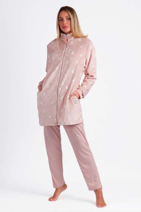 67081 Pembe Polar Sabahlık - (1)