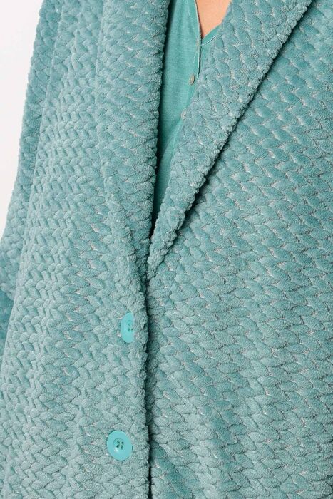 67247 Mavi Polar Sabahlık - 4