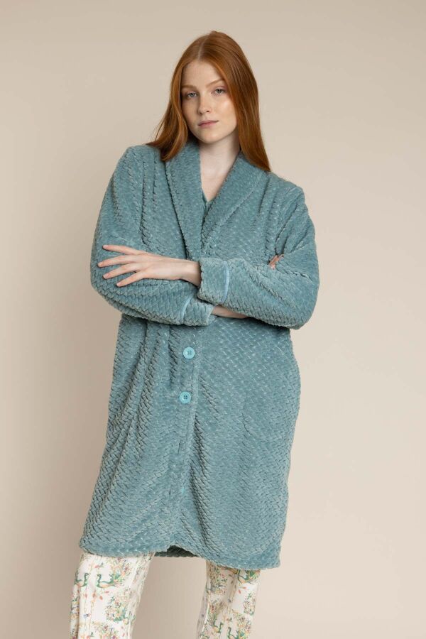 67247 Mavi Polar Sabahlık - 1