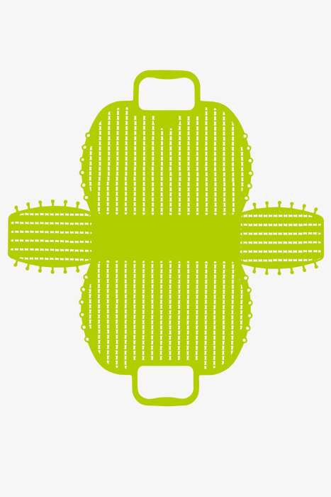 Aykasa 382252 Acid Yellow Katlanabilir Plaj Çantası - 4