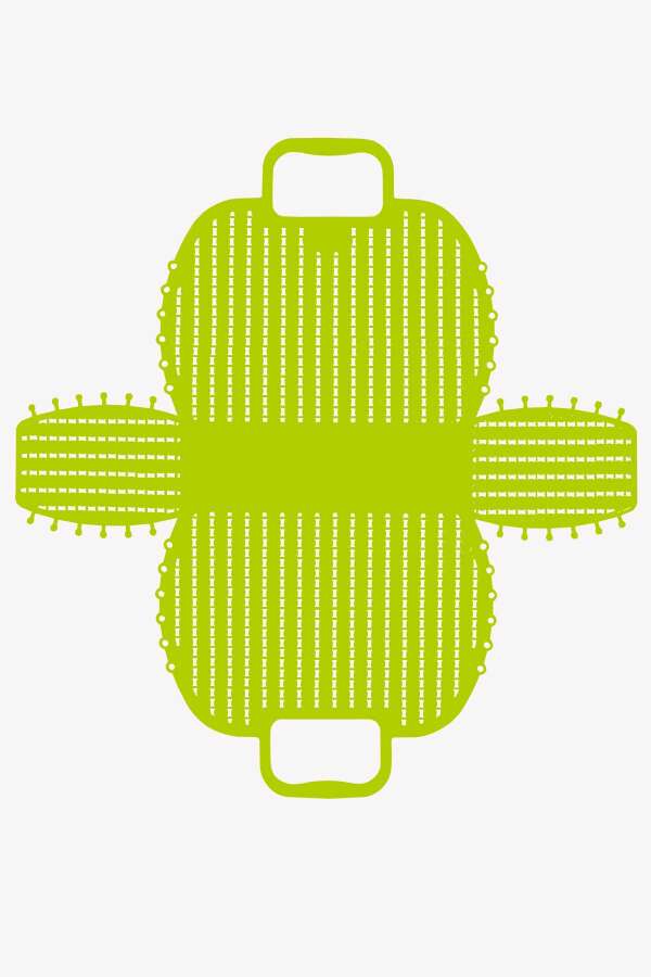 Aykasa 382252 Acid Yellow Katlanabilir Plaj Çantası - 4