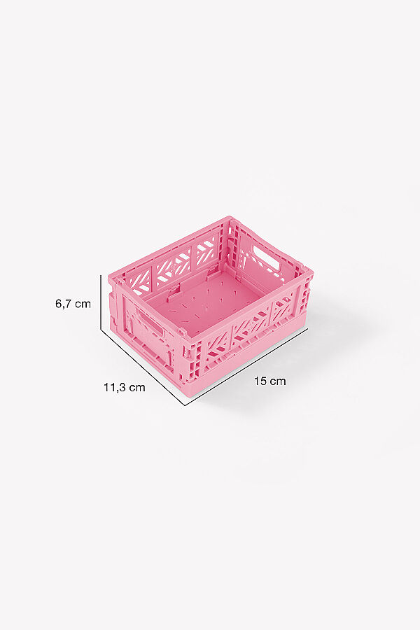 Aykasa 15117 Micro Box Baby Pink Katlanabilir Kasa 4'lü Paket - 4
