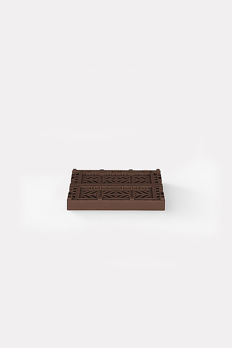 Aykasa 15117 Micro Box Chocolate Katlanabilir Kasa 4'lü Paket - 3