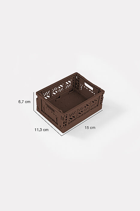 Aykasa 15117 Micro Box Chocolate Katlanabilir Kasa 4'lü Paket - 4