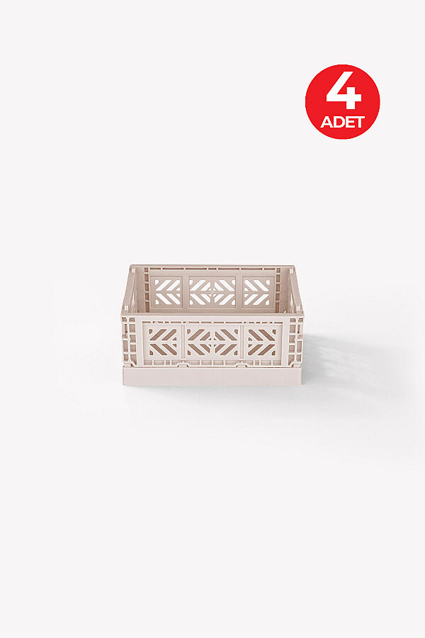 Aykasa 15117 Micro Box Coconut Milk Katlanabilir Kasa 4'lü Paket - 1